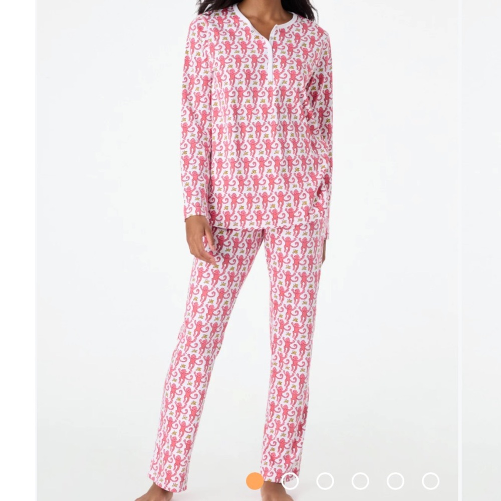 Roller Rabbit Monkey Pajamas